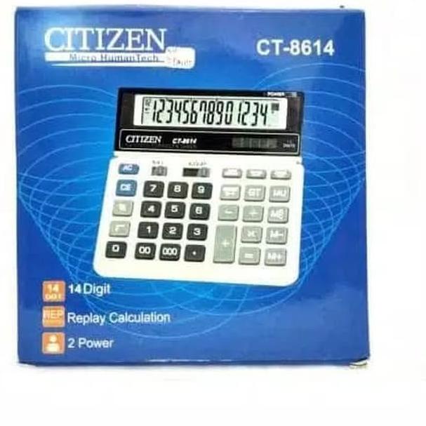 

■■■ KALKULATOR CITIZEN CT 8614 - CALCULATOR CT 8614 14 DIGIT