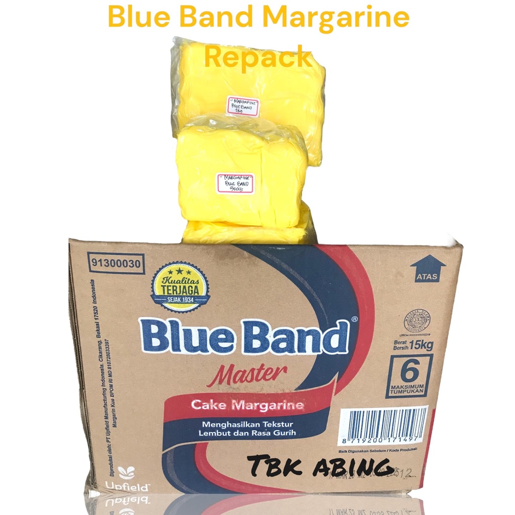 

Blueband master margarine serbaguna 500gr/1kg