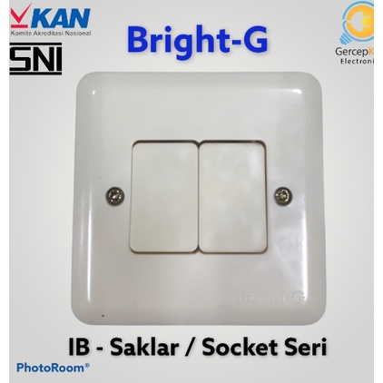 Saklar / Socket Seri Swith IB - Inbow Bright-G / BG 802