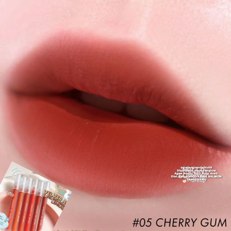 LIPSTIK WATERPROOF - LIPGLOS - LIPSTIK TAHAN LAMA DAN RINGAN - LML 1044-Glaze 05
