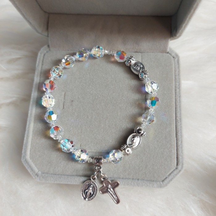 Rosario - Gelang Rosario Swarovski Austria 8Mm - Hollishop