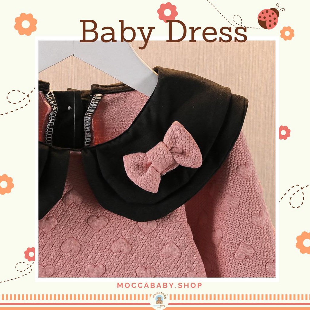 MBSS - DRESS HAJIME RIBBON EBV Baju Dress Anak Perempuan Import Dress anak/Bayi Perempuan Gaun bayi Rok Anak Pakaian anak