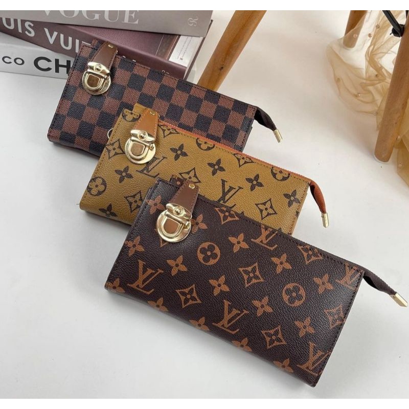 DOMPET WANITA LV RESLETING KUNCI SLOP