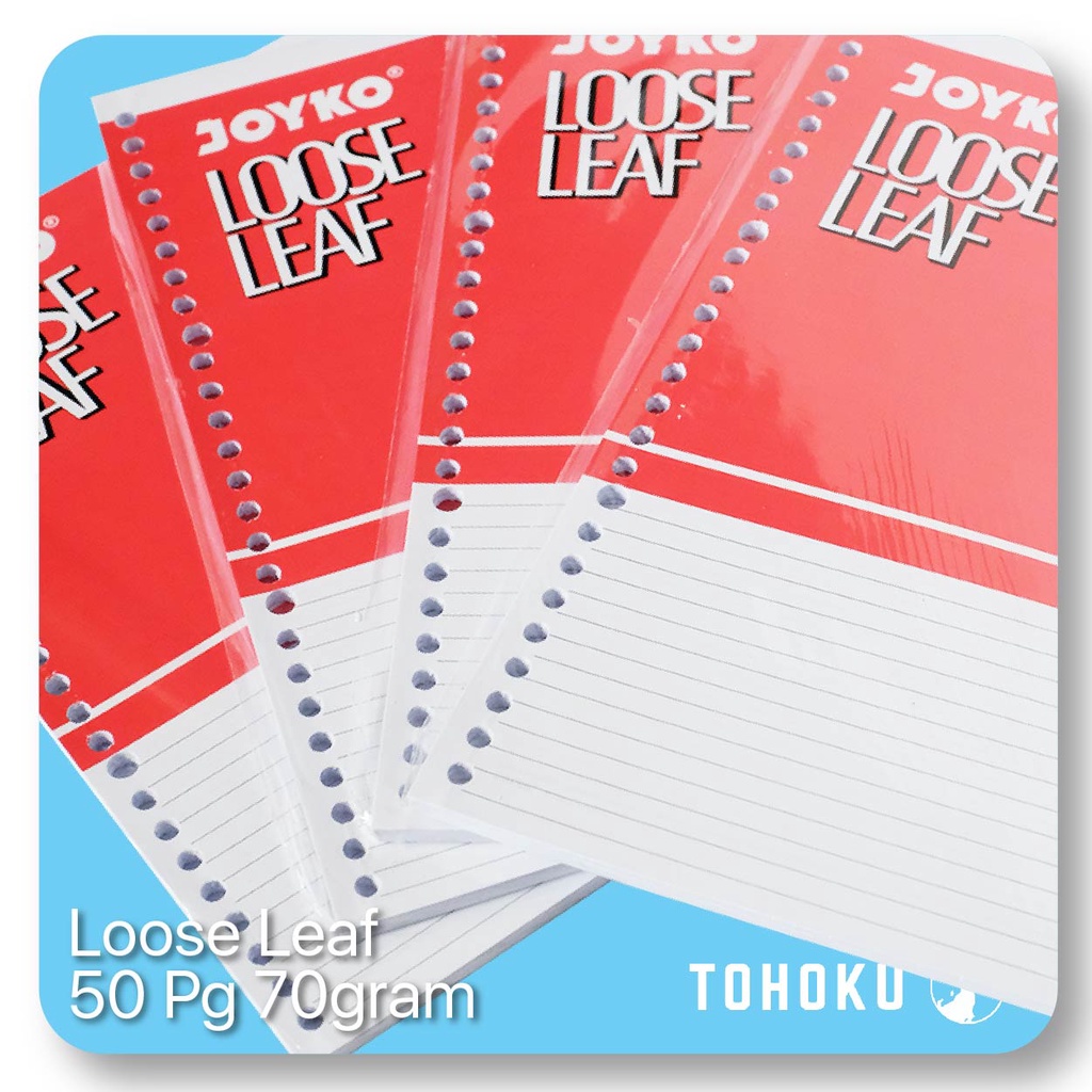 

Joyko Loose Leaf Bergaris (50 Sheet)