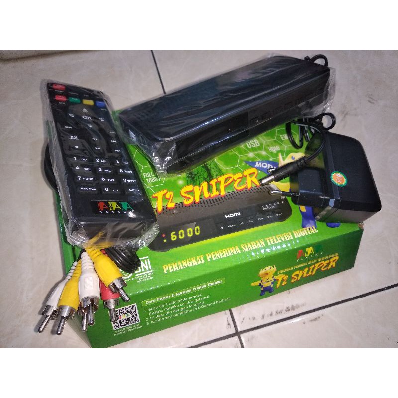 SET TOP BOX DVB T2 DIGITAL TANAKA