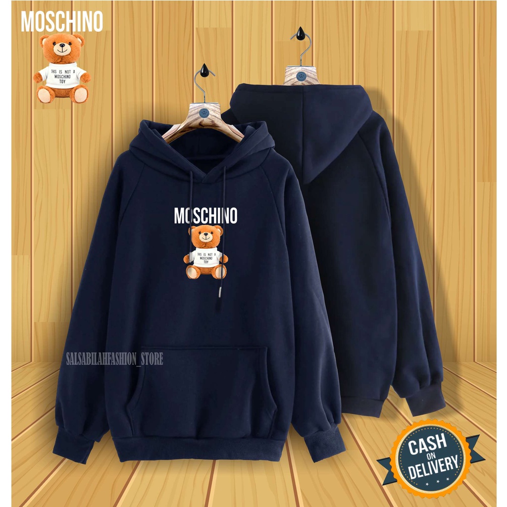 NEW sweater hody pria/jaket distro original MOSCHINOBEAR BEST SELLER