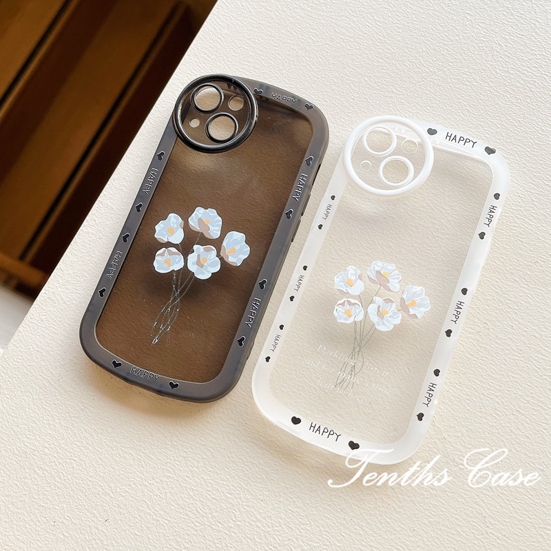 IPHONE Kompatibel Untuk Iphone14 13 12 11 Pro Max X XR Xs Max8 7 6 6s Plus Se2020Little Daisy Phone Case Soft Cover