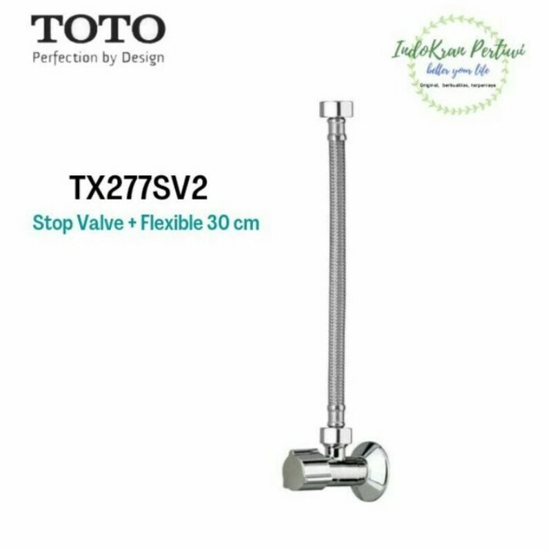 Jual Stop Valve With Flexible Hose TOTO TX277SV2 ( Flexible 30cm