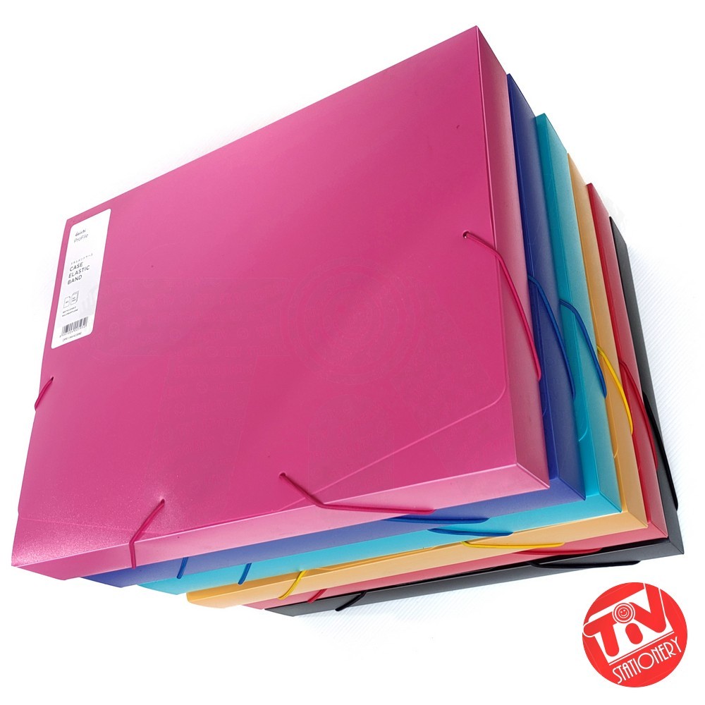 

Data Bag Daiichi Hard Case Elastic Band A4 40 mm
