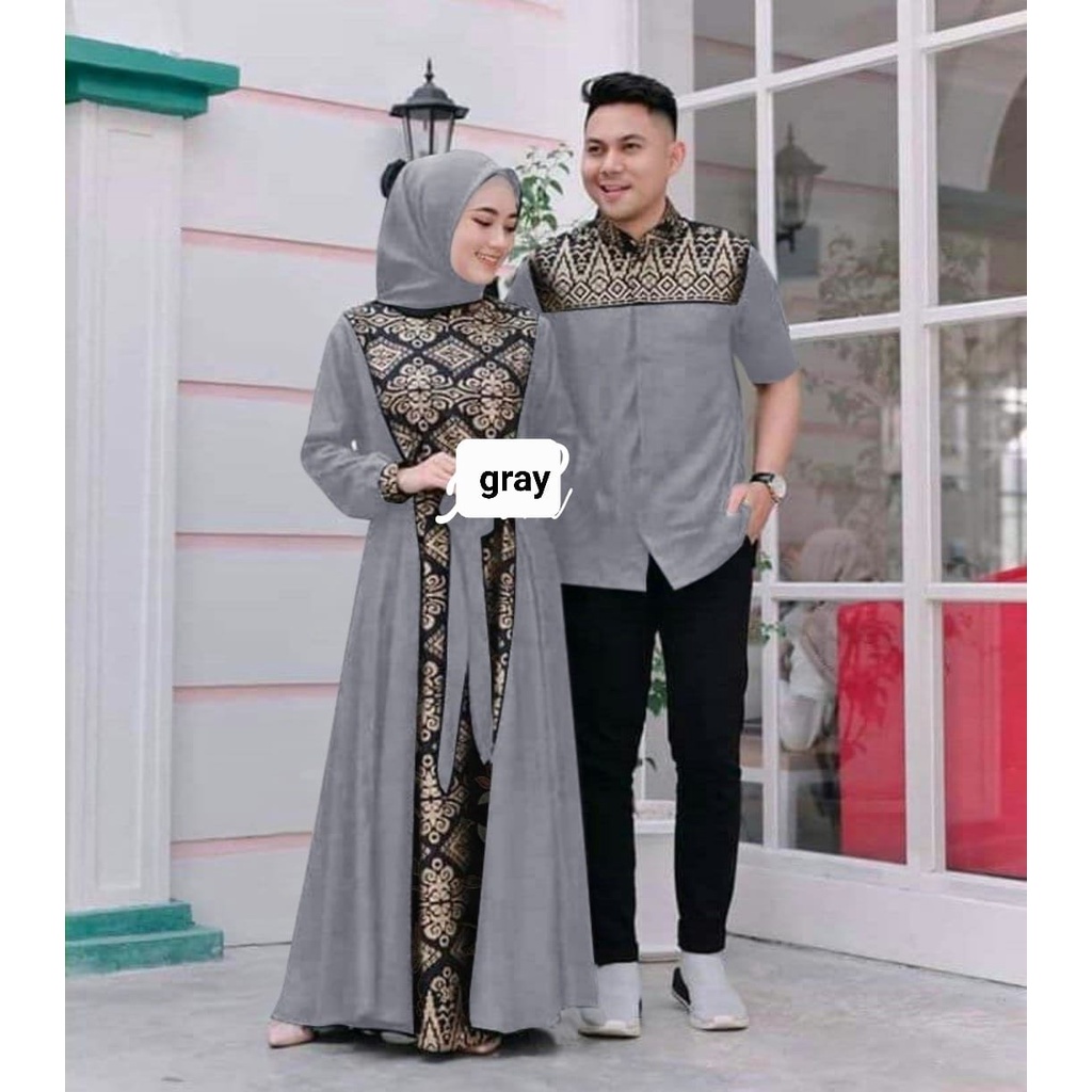 XC - COUPLE BATIK IRWANSYAH / SET COUPLE / COUPLE MUSLIM / COUPLE TERBARU