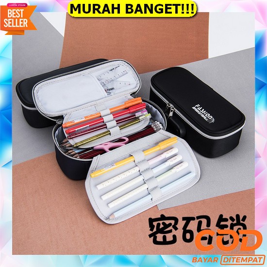 

Tempat Pensil Aesthetic Kekinian Murah Sekolah Terlaris 2023 Sd 2022 Terbaru Pouch Tk Anak Kotak Pencil Dengan Kunci Kombinasi M967