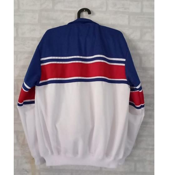 Harga Termuraah jaket traktop biru/ putih Lis merah