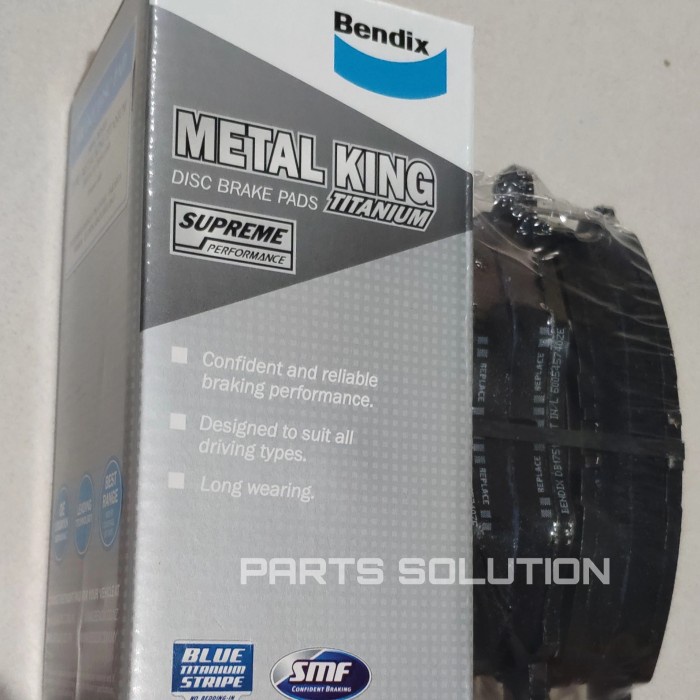 Kampas Rem Depan Toyota New Innova Reborn BENDIX Metal King DB2396 MKT