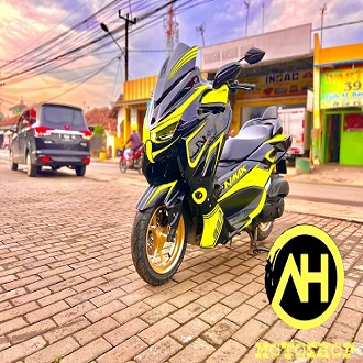 Paket full set body motor yamaha nmax predator Terlaris