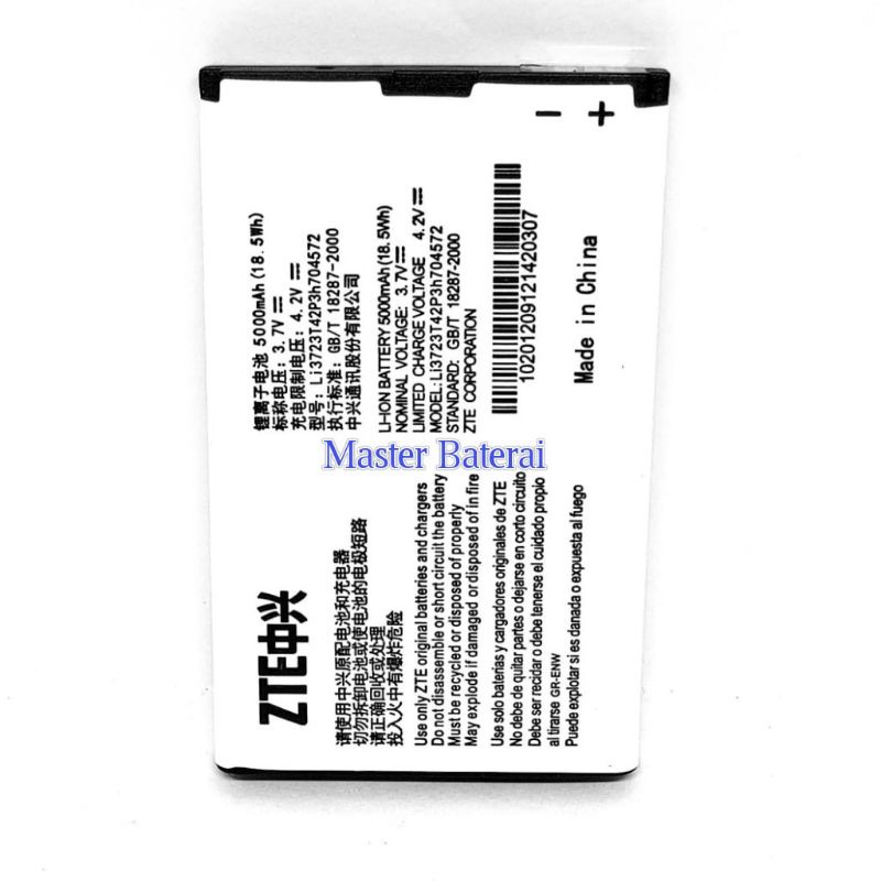 Baterai Modem Wifi Zte Bolt MF 90/MF90 MF91 MiFI Bolt Keluaran Pertama ORI