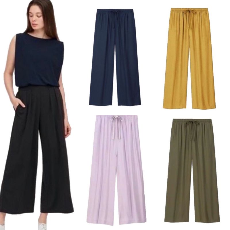 Celana Kulot Panjang UNIQLO/Celana Kulot Wanita