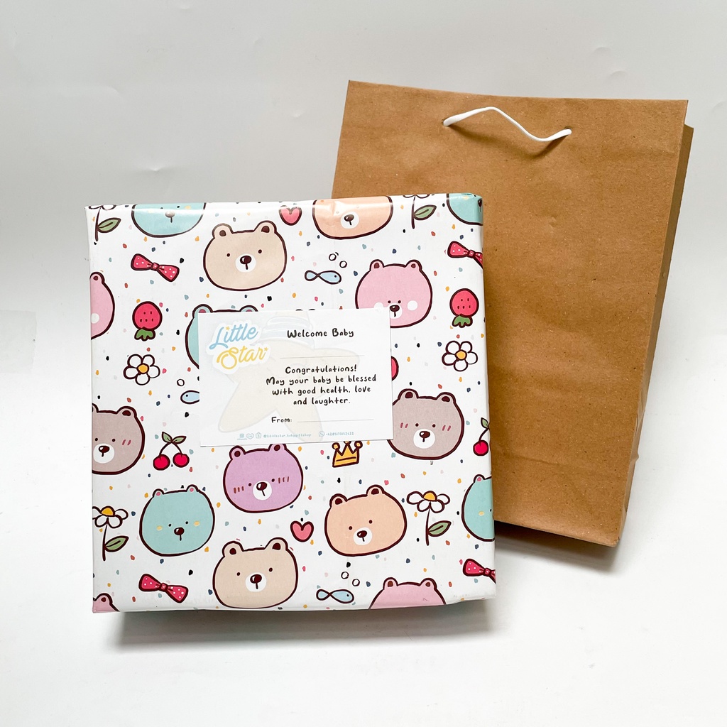 Tambahan Packaging Paper Bag dan Kertas Kado Little Star