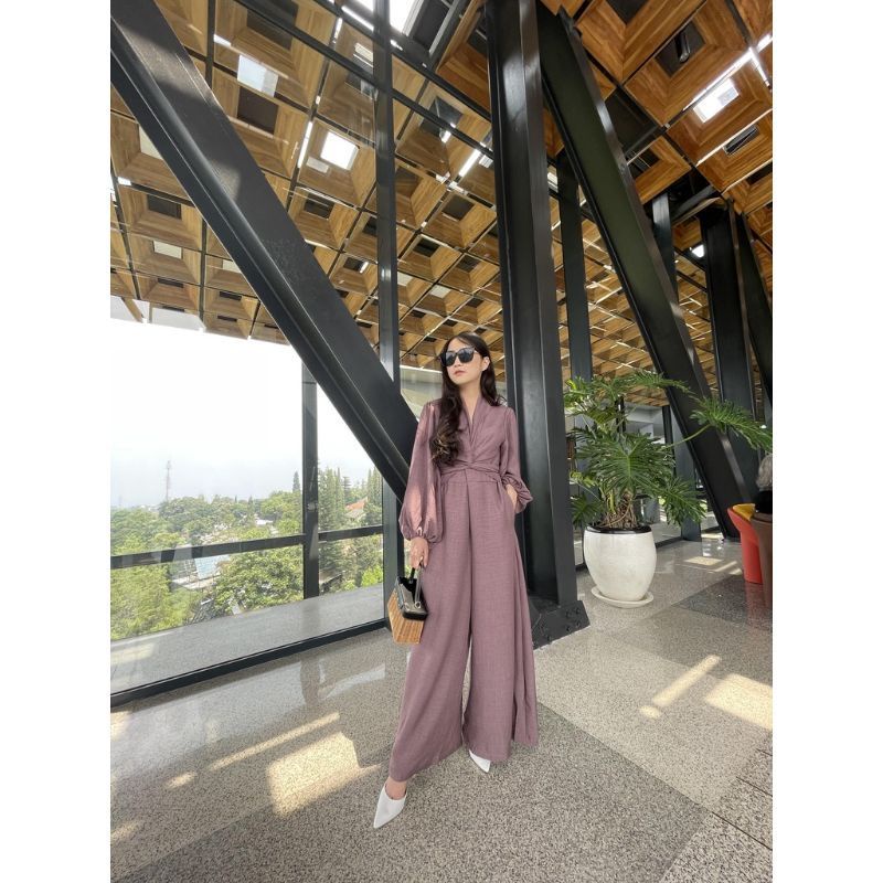 Alena jampsuit Wanita Jumpsuit Crinkle