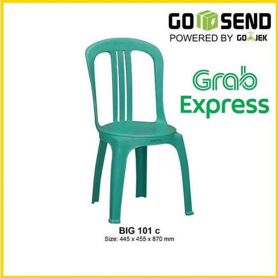 ALJ Kursi Makan Napolly Sender Plastik 101 bangku gojek grab