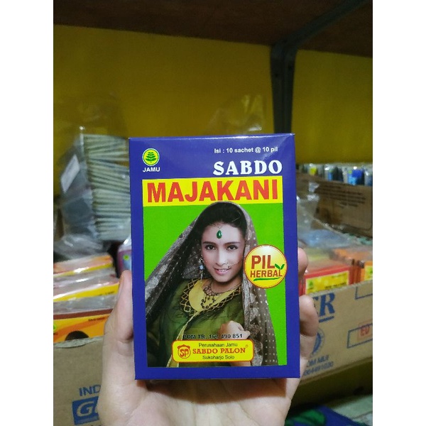 

Pil Herbal Sabdo Majakani Plus isi 10 sachet