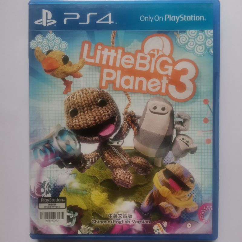 BD PS4 Little Big Planet 3