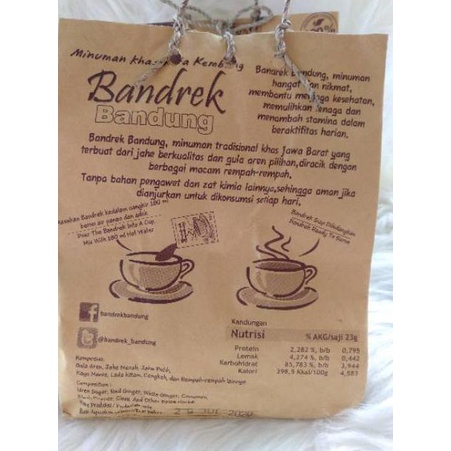 

(V-J1J)[㊛] Bandrek Bandung kemasan jumbo isi 5pcs banyak diminati