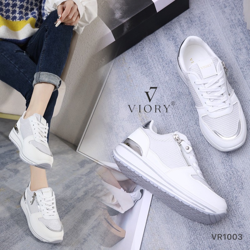 VIORY Sneakers Zipper Shoes #VR1003 ORIGINAL