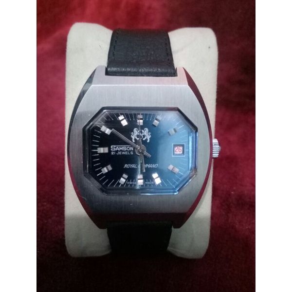 jam tangan samson original swiss manual winding second