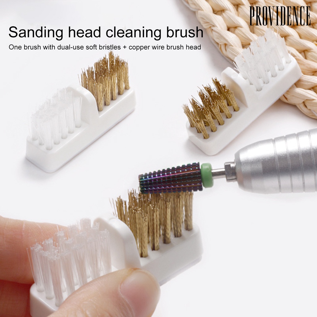 Providence Manicure Drills Brush Lembut Elastisitas Tinggi Anti Gores Kawat Tembaga Penggunaan Ganda Mesin Manicure Listrik Bor Gerinda Kepala Sikat Kuku Aksesoris
