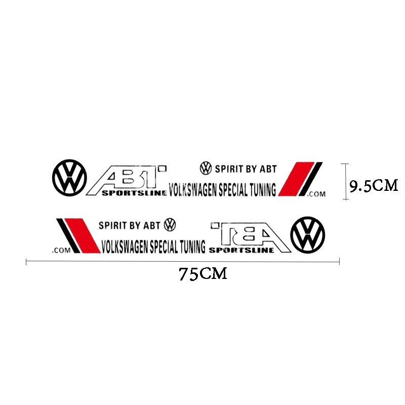 Volkswagen 2Pcs Body Mobil Pintu Samping Anti Air Stiker Penutup Lecet Untuk mk6 mk7 Scirocco Beetle Polo Golf mk3 Passat B5 B6 B7 CC B8 T5