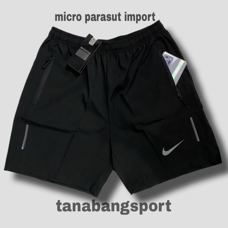 Celana pendek olahraga pria GYM jogging badminton running futsal/celana olahraga bahan micro pearasut import/celana olahraga pria wanita