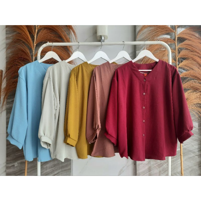 SET WANITA SUPER JUMBO BAHAN AIRFLOW PREMIUM/ SETCEL BIG SIZE