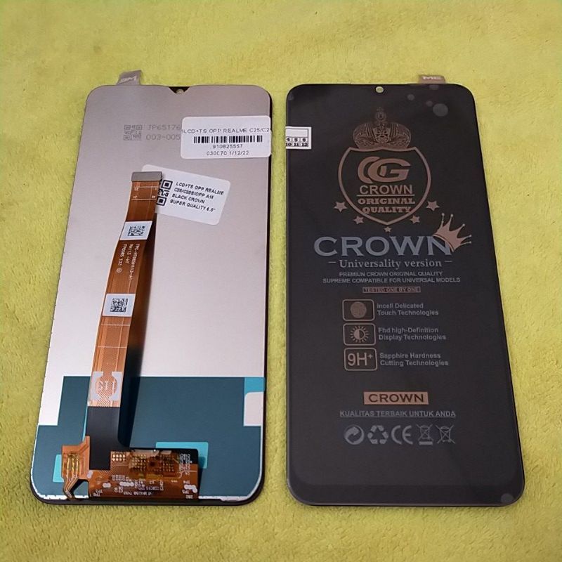 Lcd Touchscreen Hp Oppo A16 / C25 Golden Crown