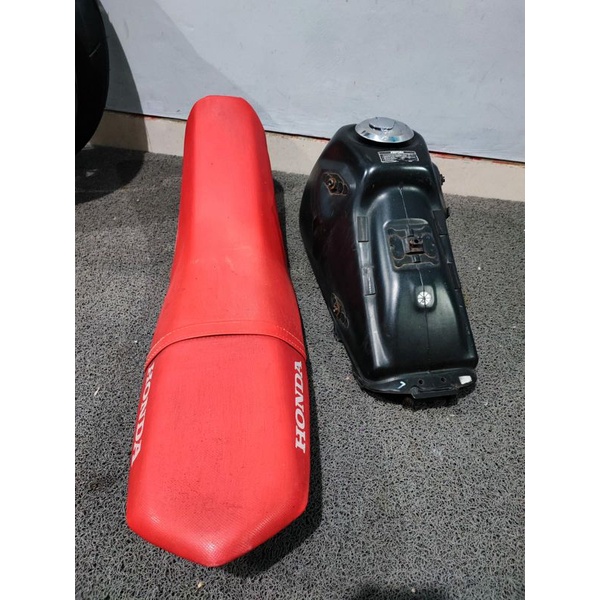 TANK TANGKI DAN JOK HONDA CRF CRF150L INJEKSI ASLI ORIGINAL COPOTAN MOTOR NORMAL AMAN