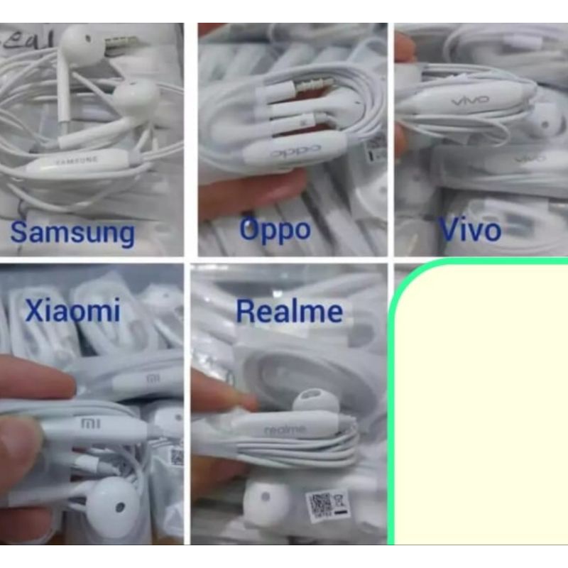 Headset Samsung Hp All Tipe Hf Earphone Copotan Stereo Original Earphone Headset Copotan Samsung