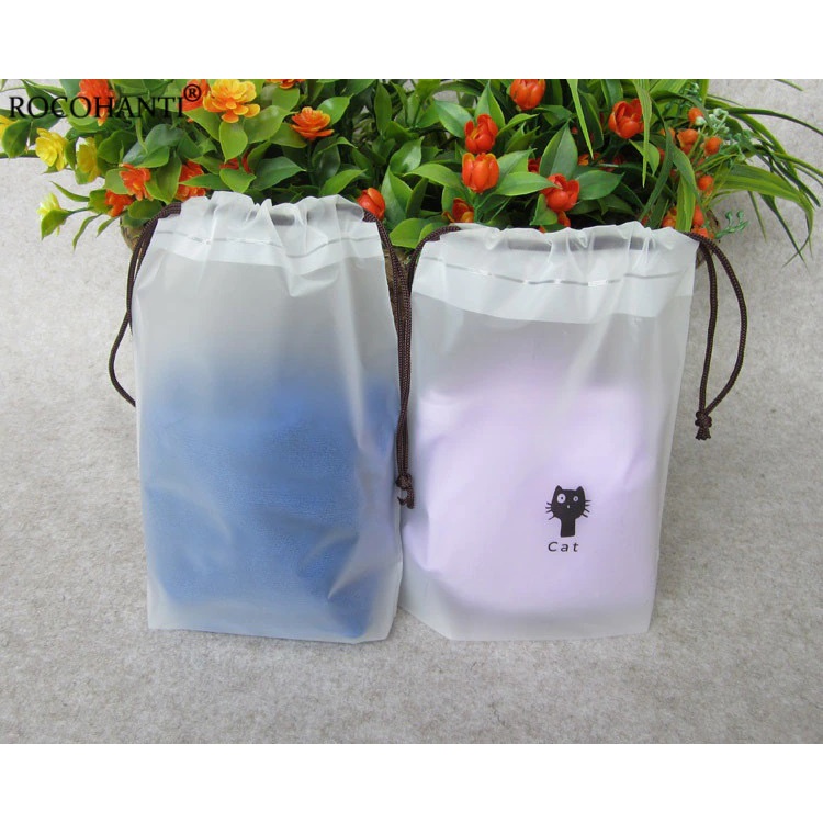 Kantong Plastik Serut/ Plastik Pouch Kucing