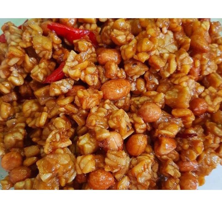 

ㄲ TERMURAH! 300gram /Kering Tempe /kering tempe Kacang / Teri / Mix — Sambal Goreng Orek Keringan / Sambel Goreng ㅲ