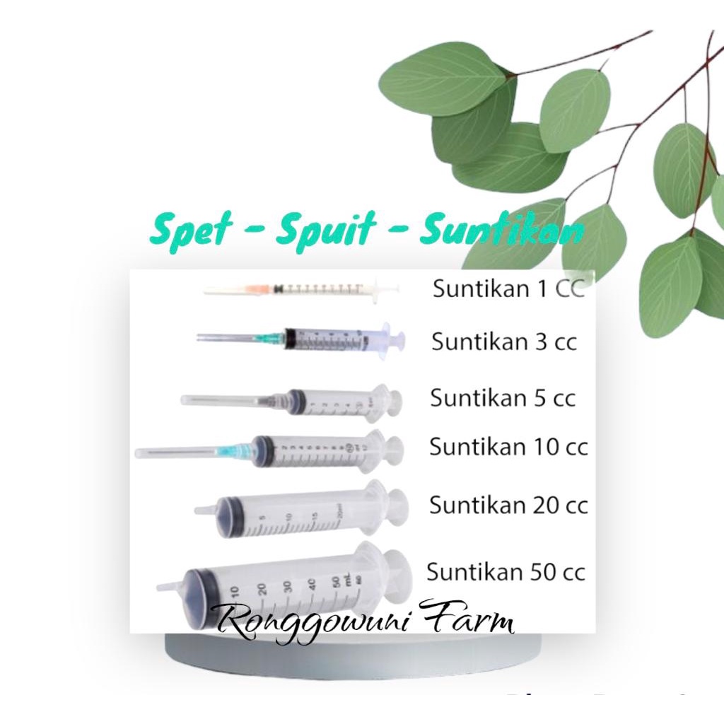 SPET- SPUIT- SUNTIKAN