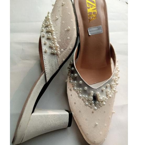 Stok Terbaru Selop pengantin/sepatu pengantin/wedding shoes/selop pria/selop wanita