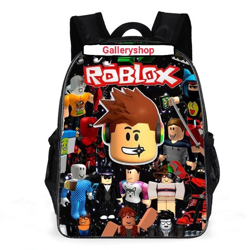 KADO TAS RANSEL PAUD TK SD ROBLOX HITAM ANAK SEKOLAH LAKI-LAKI COWOK HADIAH BERKUALITAS TERJANGKAU TERMURAH PALING LARIS NYAMAN DI PAKAI