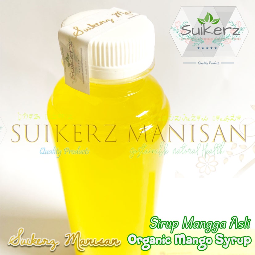 

Sirup Mangga Asli - 250ml - Suikerz Organic Syrup - Suikerz Mango Drink - asli tanpa tambahan air Kualitas Terbaik Termurah COD