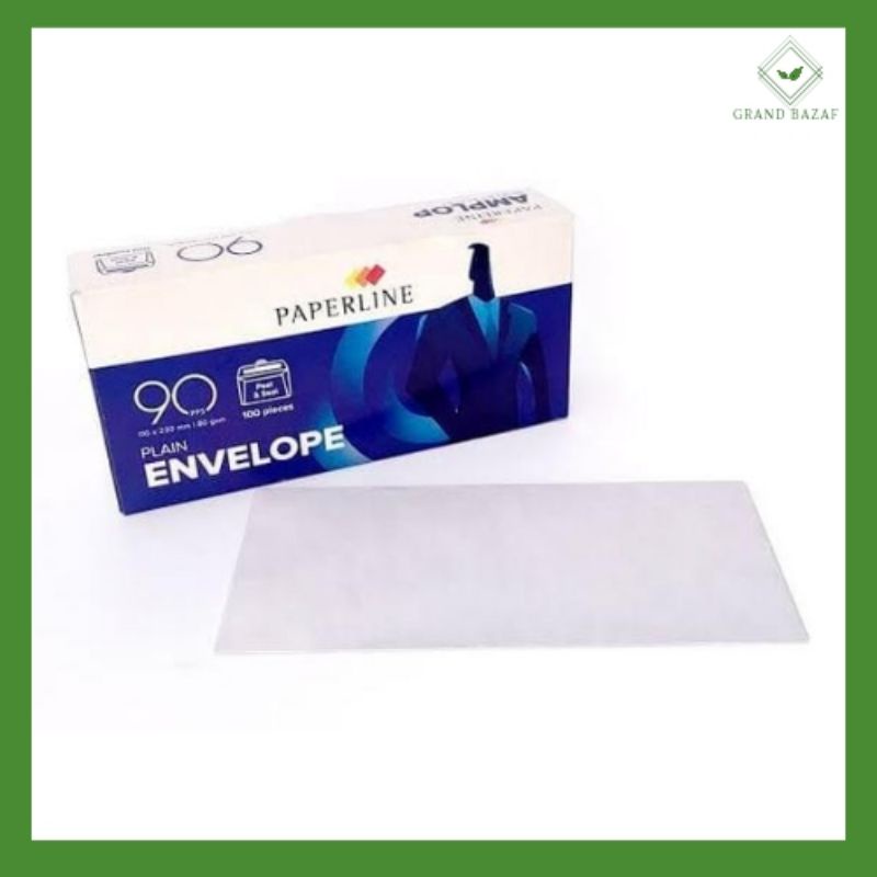 

PAPERLINE Amplop Putih Polos Besar 90PPS Isi 10Lembar