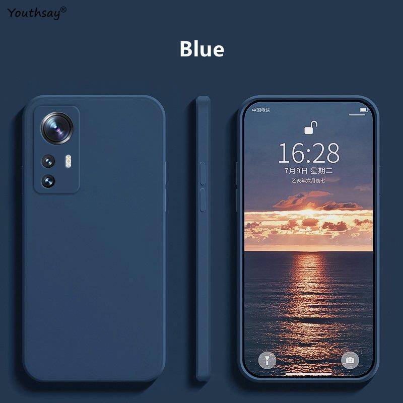 XIAOMI Untuk Xiaomi11 11T 12 12T 12x13 Pro Lite Case Original Casing Ponsel Silikon Cair