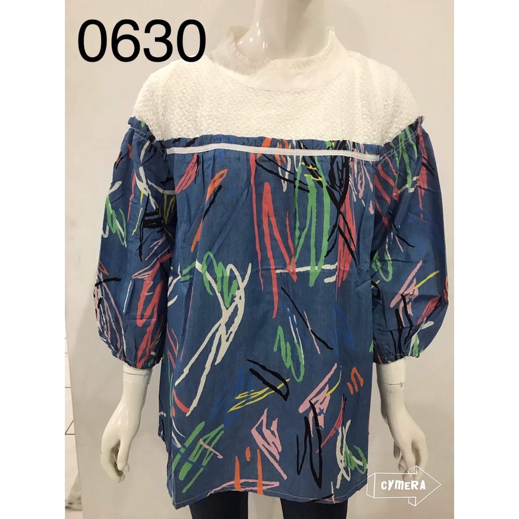 0308 babydoll blouse alexuez premium //atasan wanita