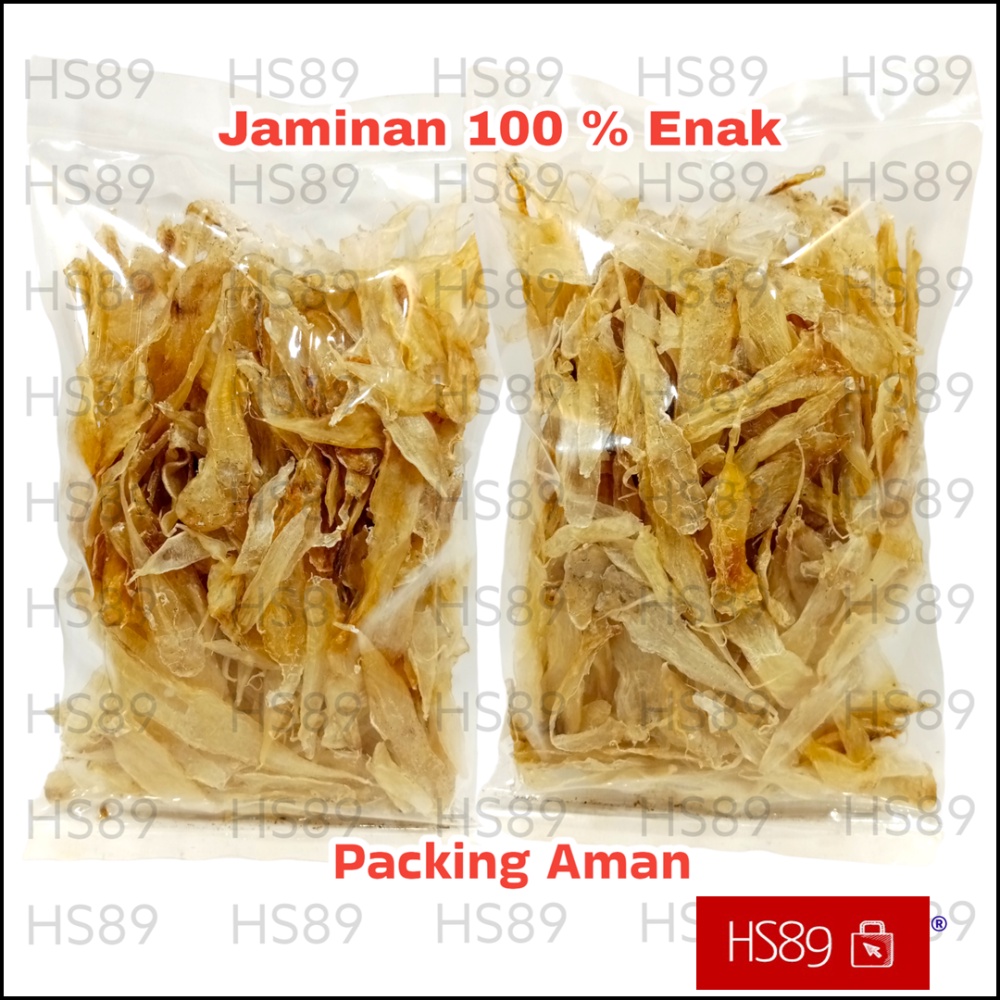 Fishmaw  - Perut Ikan - Gelembung - Fish Maw - Hepio Gulama - Hipio 100gr Asli