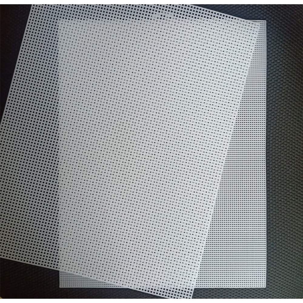 CUST Plastik Kanvas - Canvas Plastik Lembaran - Jaring Tas Rajut