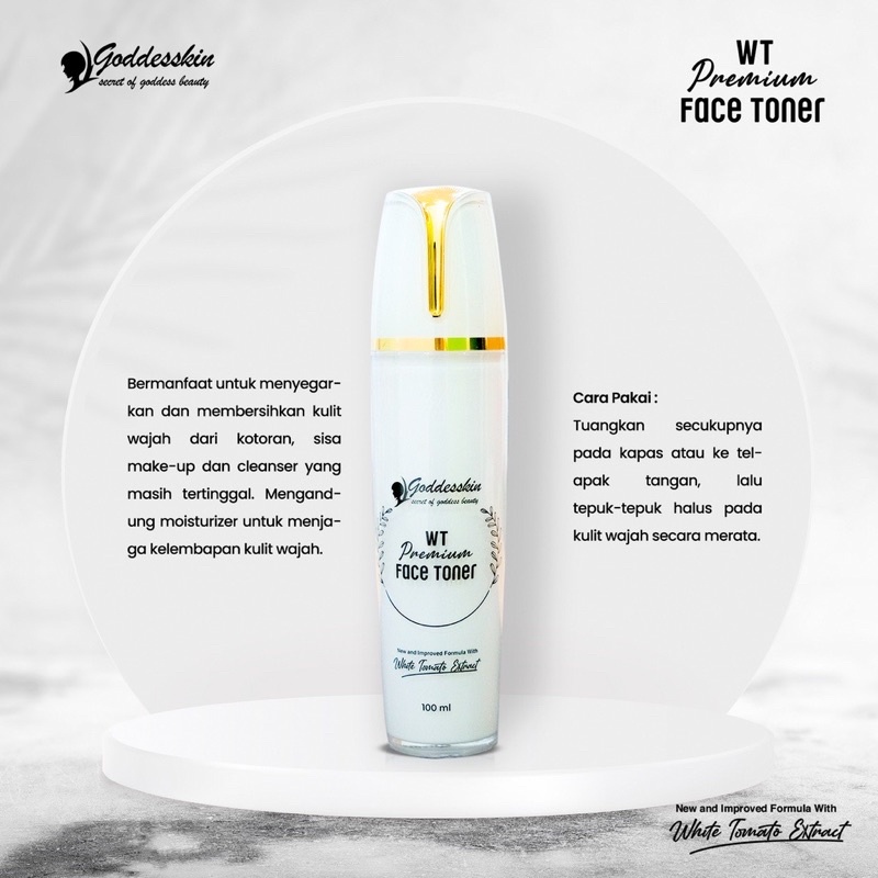 Face toner WT premium by goddeskin || Athena dr.richard lee