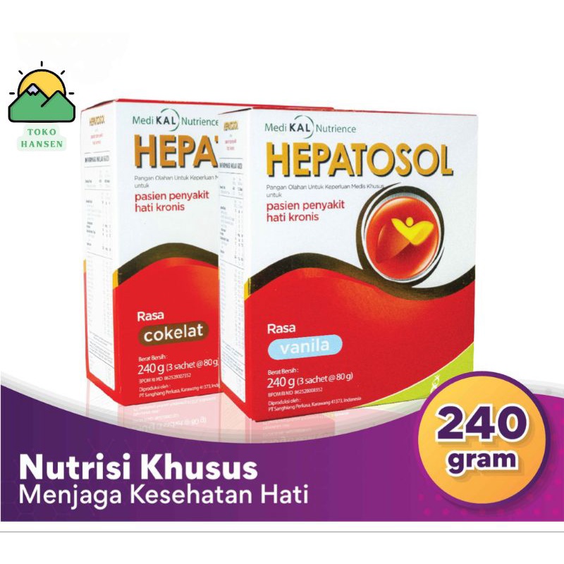 Susu Hepatosol 240gr