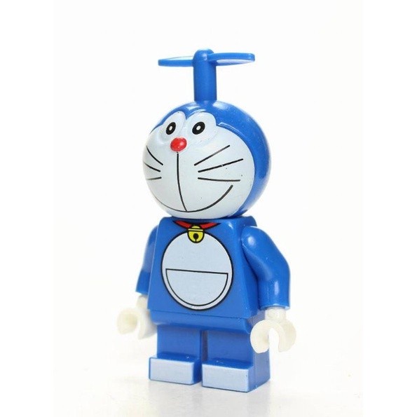 Lego Doraemon Minifigure Cat Nobita Sonic Ninjago SpongeBob Figure Vision Antman