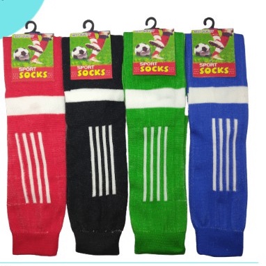 Kaos kaki bola strip dewasa / kaus kaki sport / sock sport / vieri